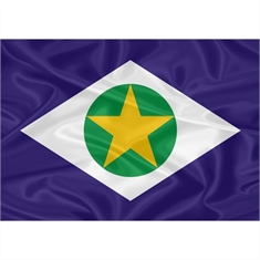 Mato Grosso - Bordado Aplicado Dupla Face - Tamanho: 1,35 x 1,93